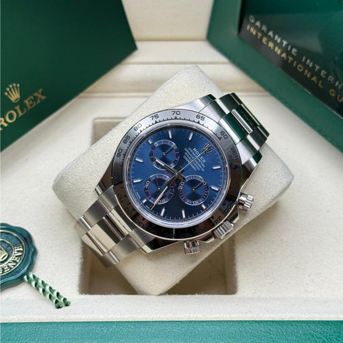 Rolex Daytona Blue Dial Oyster