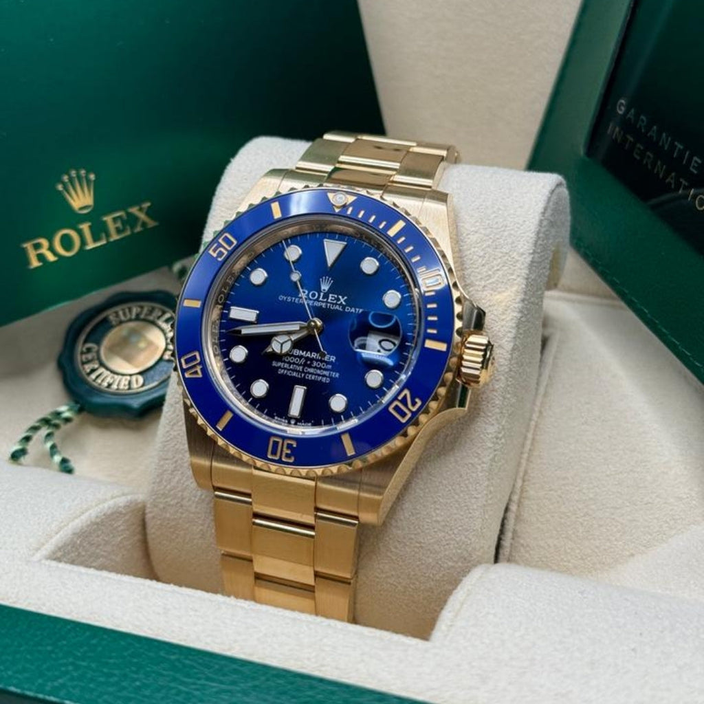 Rolex Submariner DateGold Sunburst Oyster