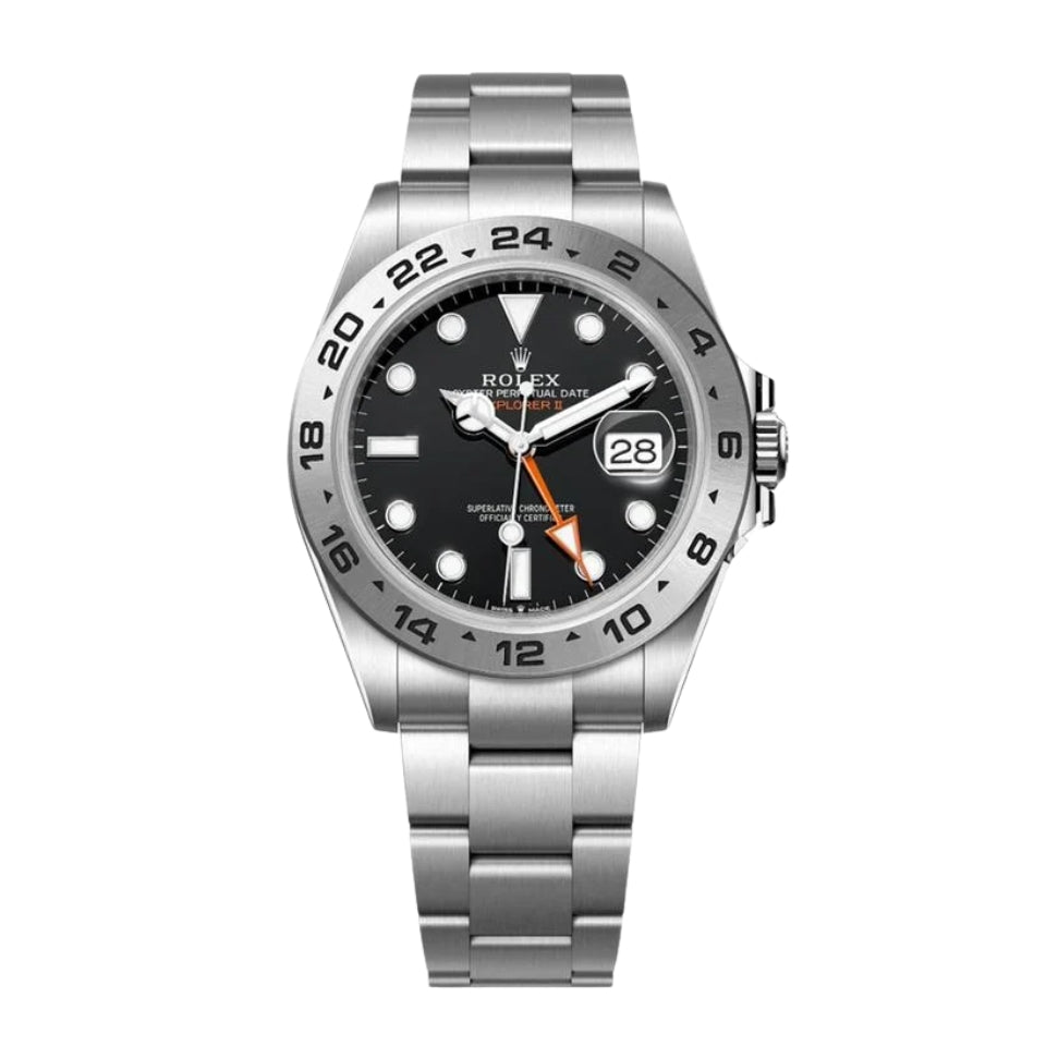 Rolex Explorer II Black Dial Oyster