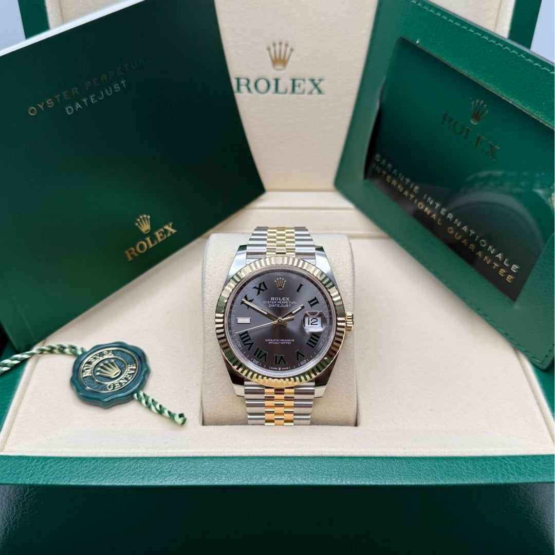 Rolex Datejust 41 Wimbledon Gold Jubilee