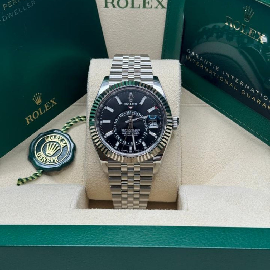 Rolex Sky-Dweller 42 Black Dial Jubilee