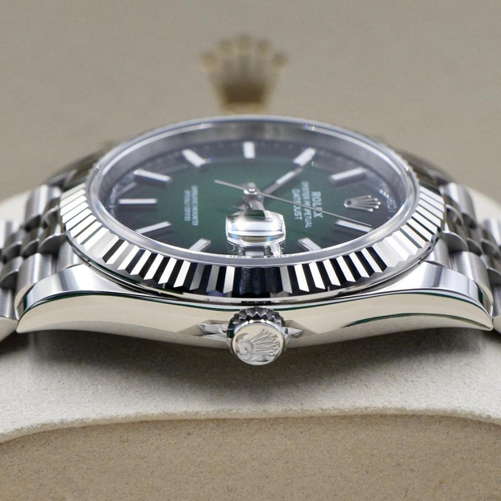Rolex Datejust 41 Green Ombré Jubilee