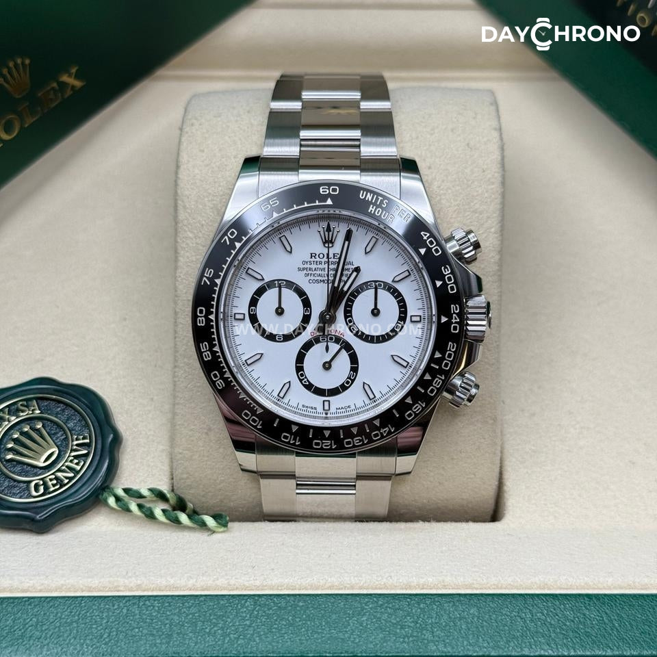 Rolex Daytona "Panda" White Dial Oyster
