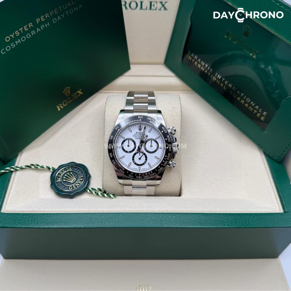 Rolex Daytona "Panda" White Dial Oyster