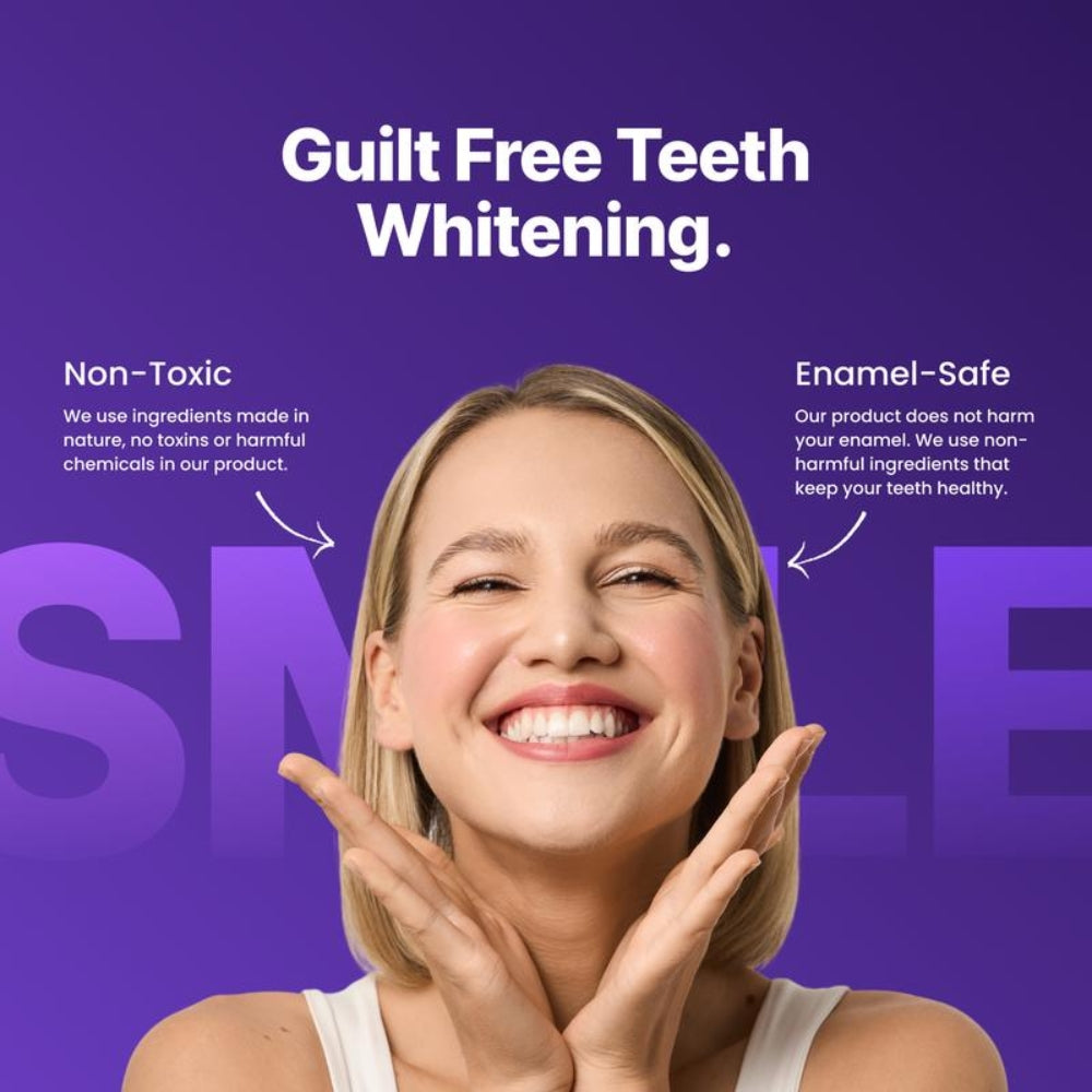 Smiluz Teeth Whitening Strips - New V34 technology