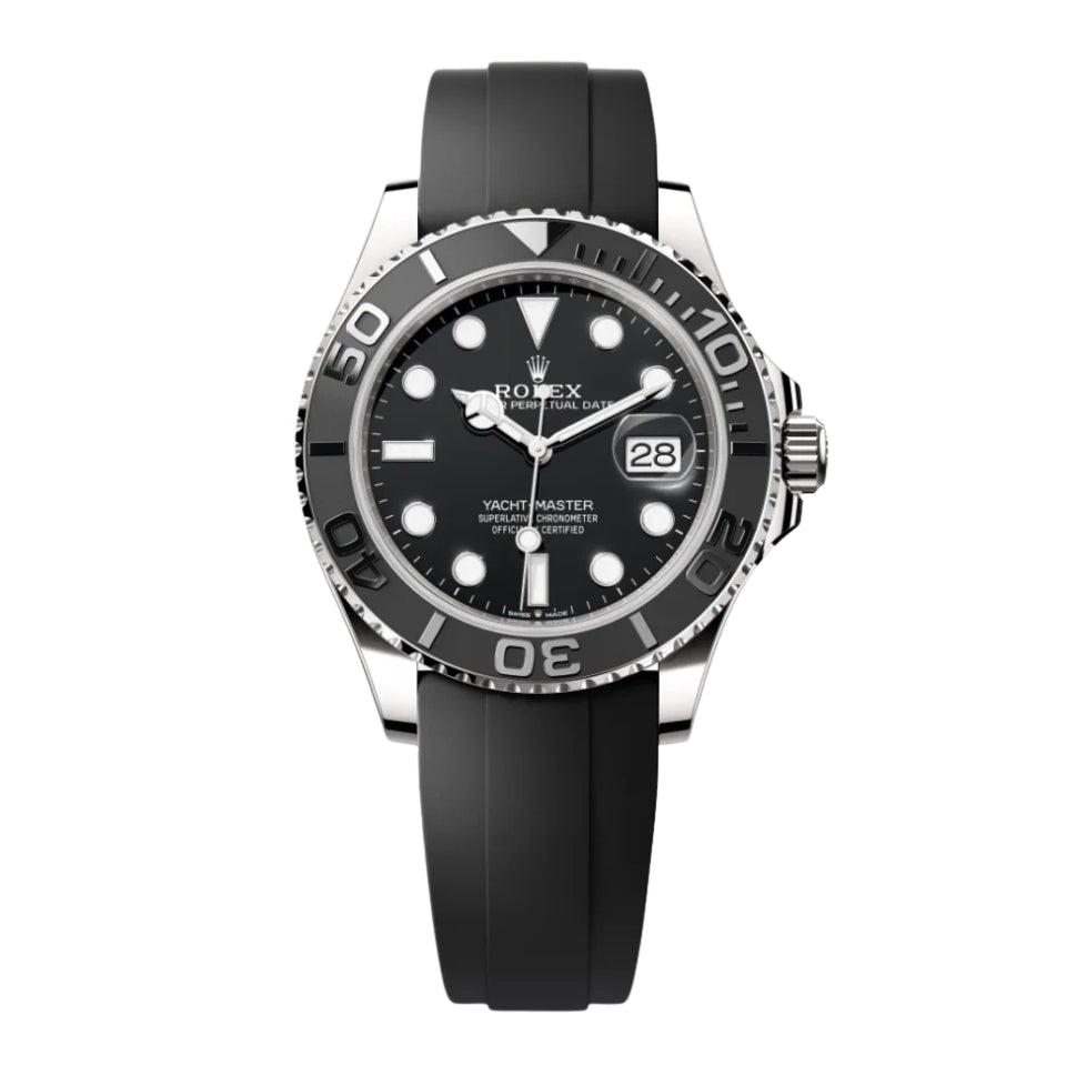 Rolex Yacht-Master Black Dial Oysterflex