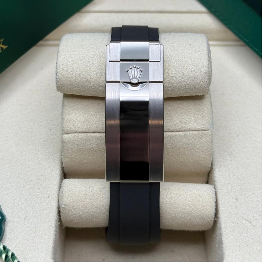 Rolex Yacht-Master Black Dial Oysterflex