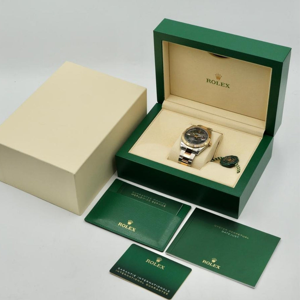 Rolex Datejust 41 Wimbledon Gold Oyster