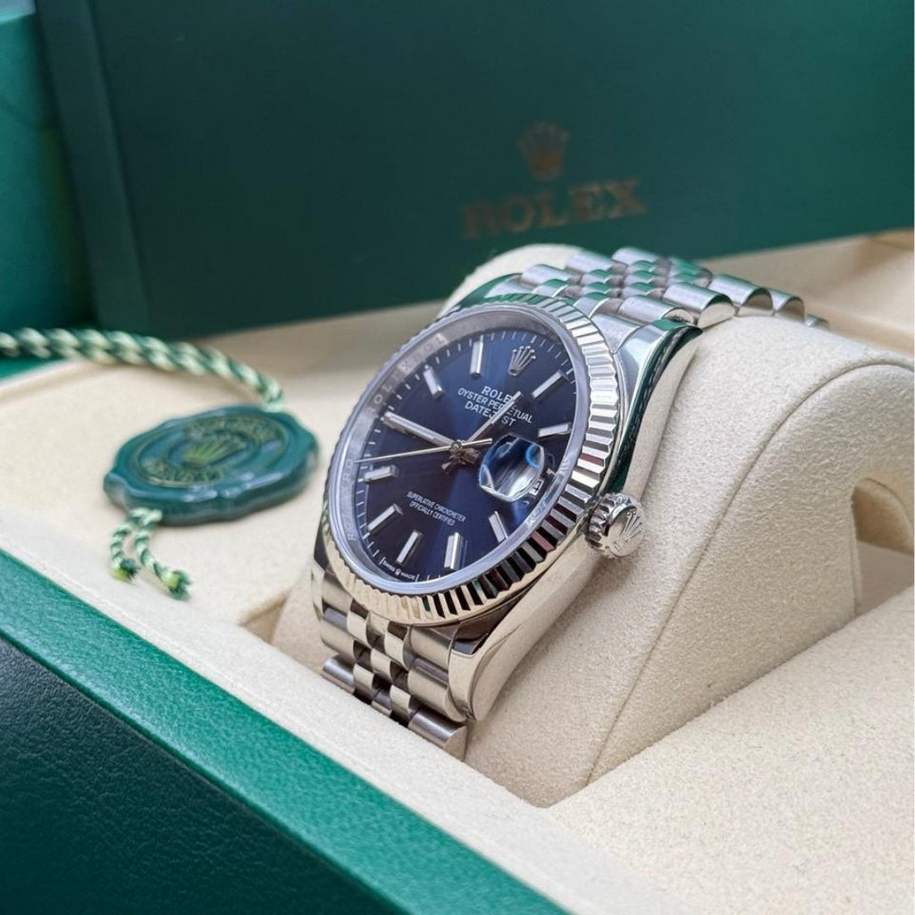Rolex Datejust 41 Blue Dial Jubilee