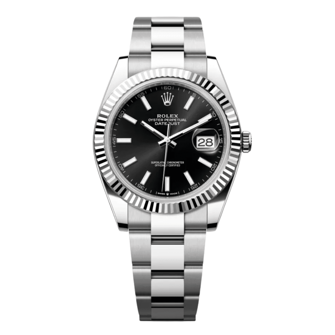 Rolex Datejust 41 Black Dial Oyster