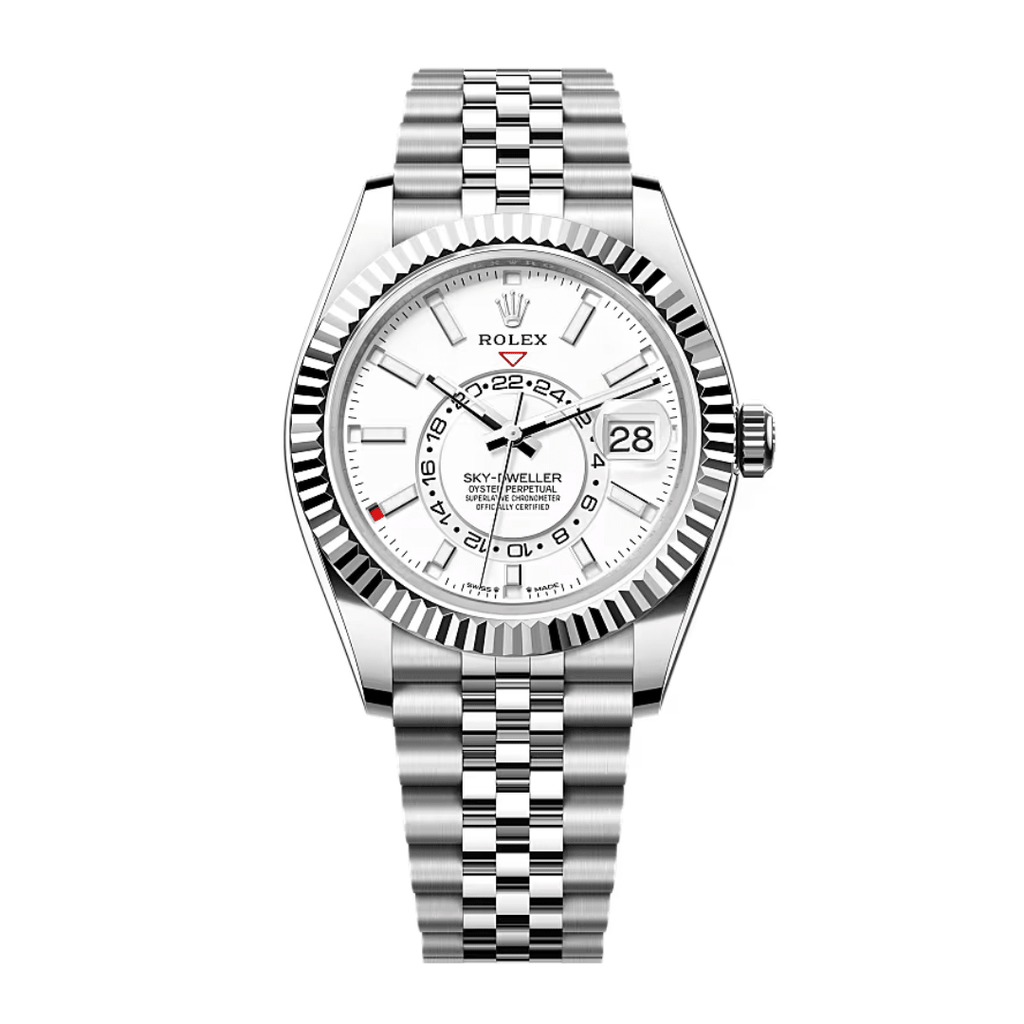 Rolex Sky-Dweller 42 White Dial Jubilee