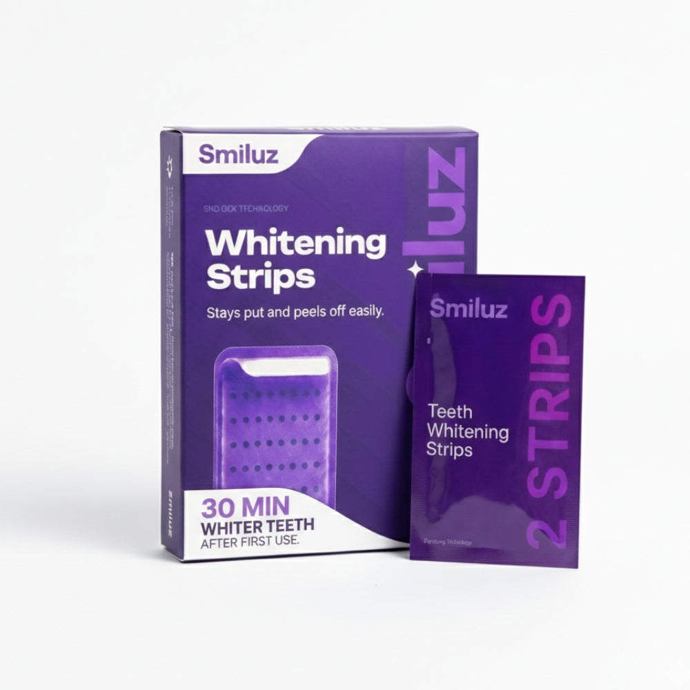 Smiluz Teeth Whitening Strips - New V34 technology